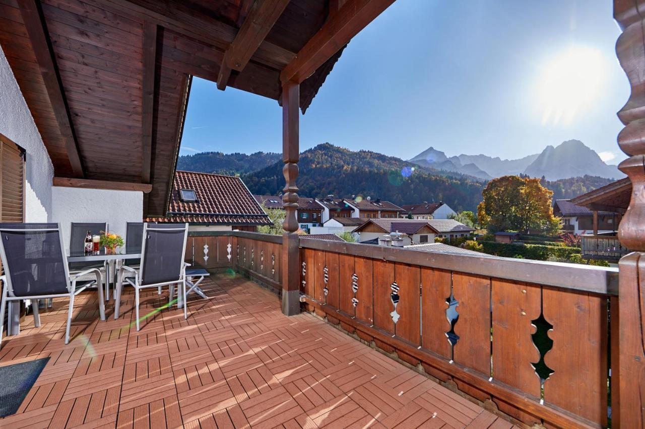 Ferienwohnung Anna Garmisch-Partenkirchen Bagian luar foto