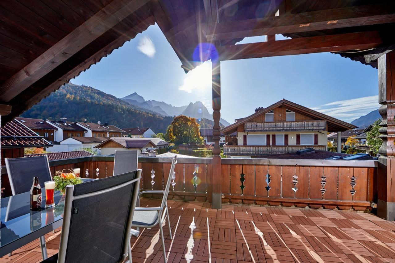 Ferienwohnung Anna Garmisch-Partenkirchen Bagian luar foto